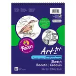 Art1st Artist's Sketch Pad, Unruled, 30 White 9 x 12 Sheets