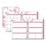 Breast Cancer Awareness Create-Your-Own Cover Weekly/Monthly Planner, Orchid Artwork, 11 x 8.5, 12-Month (Jan-Dec): 2024