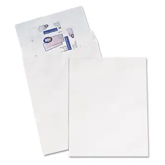 Heavyweight 18 lb Tyvek Catalog Mailers, Square Flap, Redi-Strip Adhesive Closure, 14.25 x 20, White, 25/Box