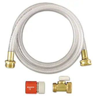 RTD Water Hook-Up Kit, Switch, On/Off, 0.38 dia x 5 ft