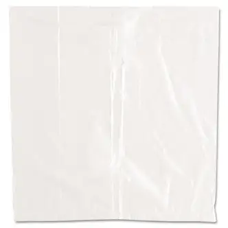 Ice Bucket Liner Bags, 3 qt, 0.24 mil, 12" x 12", Clear, 1,000/Carton