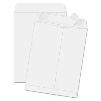 Redi-Strip Catalog Envelope, #14 1/2, Cheese Blade Flap, Redi-Strip Adhesive Closure, 11.5 x 14.5, White, 100/Box