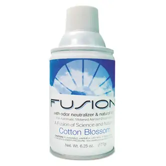 Fusion Metered Aerosols, Cotton Blossom, 6.25 oz Aerosol Spray, 12/Carton