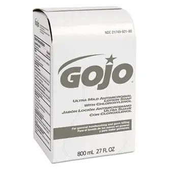 Ultra Mild Lotion Soap w/Chloroxylenol Refill, Coconut, 800 mL, 12/Carton