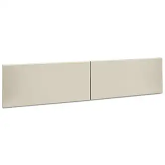 38000 Series Hutch Flipper Doors For 72"w Open Shelf, 36w x 15h, Light Gray