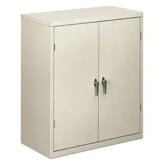 Assembled Storage Cabinet, 36w x 18.13d x 41.75h, Light Gray