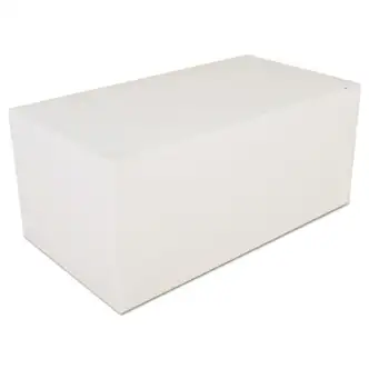Carryout Boxes, 9 x 5 x 4, White, Paper, 250/Carton