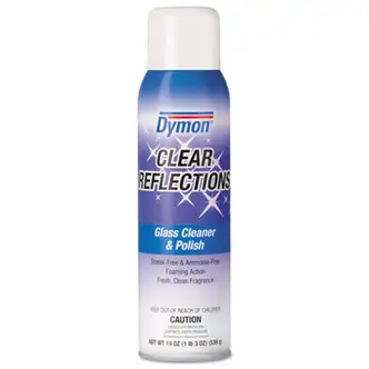 Clear Reflections Mirror and Glass Cleaner, 20 oz Aerosol Spray, 12/Carton