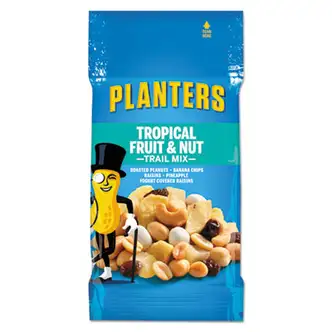 Trail Mix, Tropical Fruit and Nut, 2 oz Bag, 72/Carton