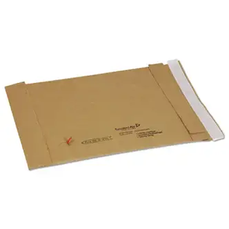 Jiffy Padded Mailer, #0, Paper Padding, Self-Adhesive Closure, 6 x 10, Natural Kraft, 250/Carton