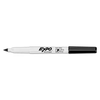 Low-Odor Dry Erase Marker Office Value Pack, Extra-Fine Bullet Tip, Black, 36/Pack