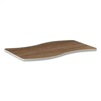 Build Ribbon Shape Table Top, 54w x 30d, Pinnacle