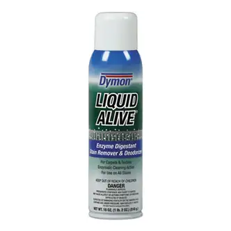 LIQUID ALIVE Carpet Cleaner/Deodorizer, 20 oz Aerosol Spray, 12/Carton