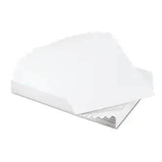 Foam Board, CFC-Free Polystyrene, 20 x 30, White Surface and Core, 25/Carton