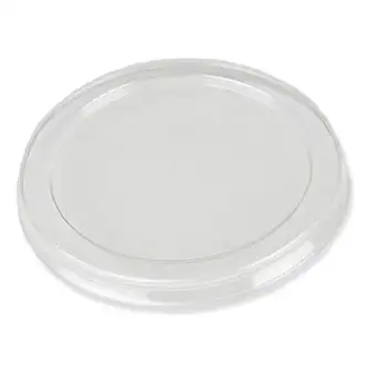 Dome Lids for 3.25" Round Containers, 3.25" Diameter, Clear, Plastic, 1,000/Carton