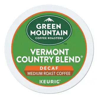 Vermont Country Blend Decaf Coffee K-Cups, 96/Carton