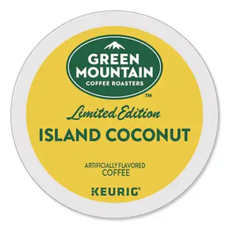Island Coconut Coffee K-Cup Pods, 96/Carton