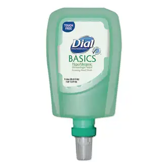 Basics Hypoallergenic Foaming Hand Wash Refill for FIT Touch Free Dispenser, Honeysuckle, 1 L, 3/Carton