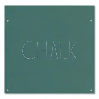 Easel Panels, Chalkboard, 24w x 24h, Green