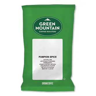 Pumpkin Spice Coffee Fraction Packs, 2.2 oz, 50/Carton
