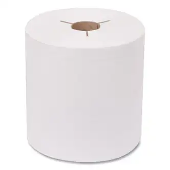 Advanced Hand Towel Roll, Notched, 1-Ply, 8" x 800 ft, White, 6 Rolls/Carton