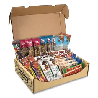 Healthy Snack Bar Box, 23 Assorted Snacks/Box
