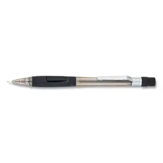 Quicker Clicker Mechanical Pencil, 0.5 mm, HB (#2), Black Lead, Smoke/Black Barrel
