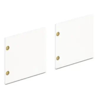 Mod Laminate Doors for 48"W Mod Desk Hutch, 15.87 x 14.83, Simply White, 3/Carton