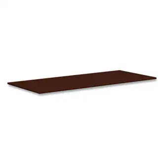 Mod Rectangular Conference Table Top, 96w x 42d, Traditional Mahogany