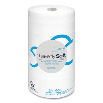 Heavenly Soft Kitchen Paper Towel, Special, 2-Ply, 8 x 11, White, 60/Roll, 30 Rolls/Carton