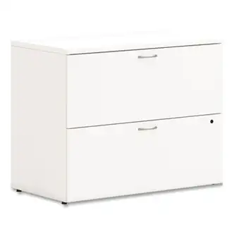 Mod Lateral File, 2 Legal/Letter-Size File Drawers, Simply White, 36" x 20" x 29"