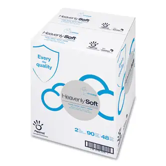 Heavenly Soft Facial Tissue, 2-Ply, White, 90/Pack, 48 Packs/Carton