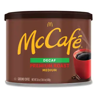 Ground Coffee, Premium Roast Decaf, 24 oz Can