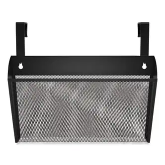 Wire Mesh Wall File, Letter Size, 14.37" x 3.34", Black