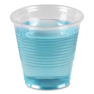 Translucent Plastic Cold Cups, 5 oz, Polypropylene, 100/Pack