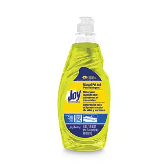 Dishwashing Liquid, Lemon Scent, 38 oz Bottle, 8/Carton