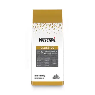 Classico 100% Arabica Roast Ground Coffee, Medium Blend, 2 lb Bag, 6/Carton
