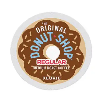 Donut Shop Coffee K-Cups, Regular, 100/Carton, Ships in 1-3 Business Days