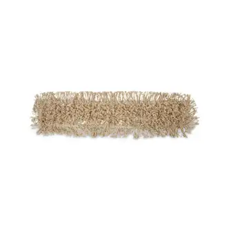 Industrial Dust Mop Head, Washable, Hygrade Cotton, 36w x 5d, White