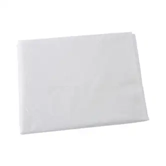 High Density Industrial Can Liners Flat Pack, 60 gal, 16 mic, 38 x 60, Natural, 100/Carton