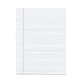 Composition Paper, 5-Hole, 8 x 10.5, Wide/Legal Rule, 500/Pack