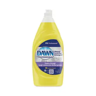 Manual Pot/Pan Dish Detergent, Lemon, 38 oz Bottle