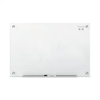 Infinity Glass Marker Board, 24 x 18, White Surface