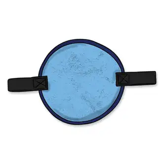 Chill-Its 6715CT Hard Hat Cooling Pad - PVA, 7 x 6.5, Blue, Ships in 1-3 Business Days