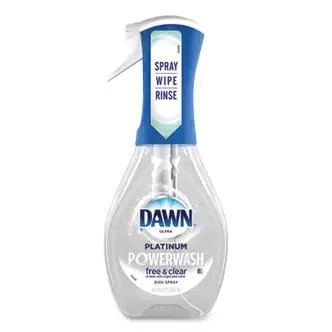Platinum Powerwash Dish Spray, Free & Clear, Unscented, 16 oz Spray Bottle