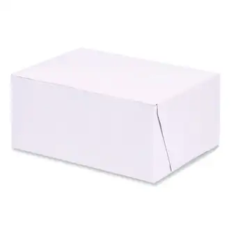 Bakery Boxes, Standard, 6 x 4.45 x 2.75, White, Paper, 250/Carton