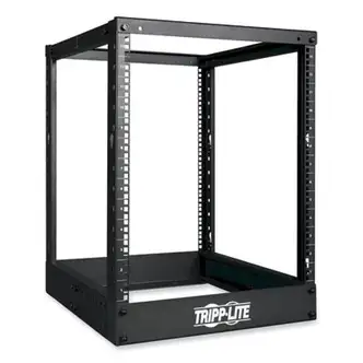 SmartRack 4-Post Open Frame Rack, 13U, 1,000 lbs Capacity