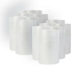 Bubble Packaging, 0.31" Thick, 12" x 30 ft, Perforated Every 12", Clear, 12/Carton