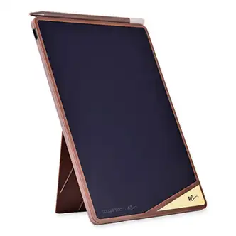 VersaBoard Reusable Writing Tablet, 8.5" LCD Touchscreen, 5.5" x 7.25", Hickory Red/Black