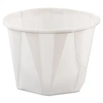 Paper Portion Cups, ProPlanet Seal, 1 oz, White, 250/Bag, 20 Bags/Carton